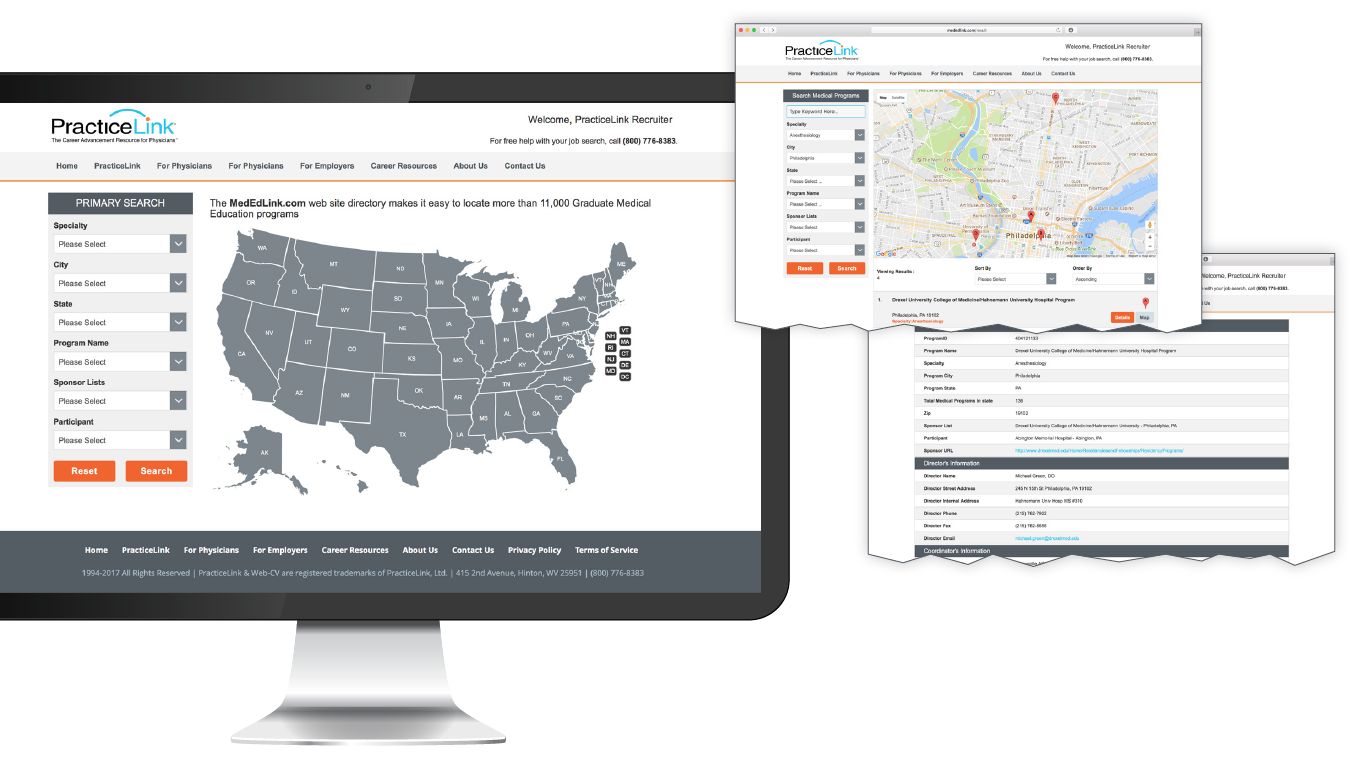 Get a demo of PracticeLink GME